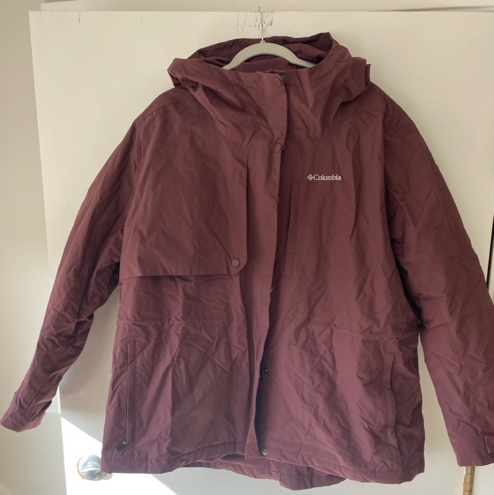Columbia women's ski jacket size 3x rose